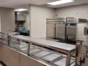 The kitchen at the Civic Center